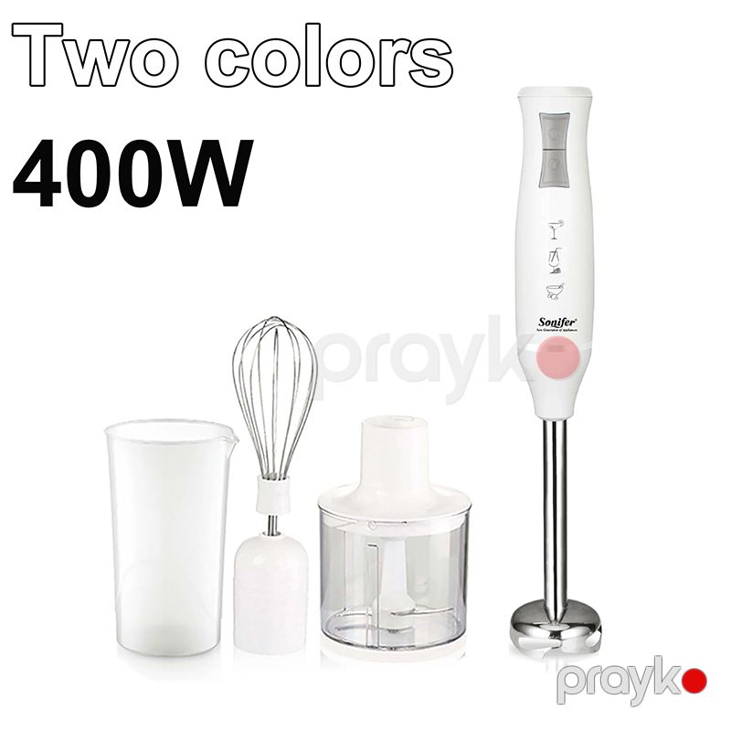 Sonifer SF-8025 Yüksək Keyfiyyətli Əl blenderi Yumurta Çırpıcı 3-ü 1-də Dəst Əl blenderi 400W — Blenderlər, xırdalayanlar və mikserlər, Bakı (4)