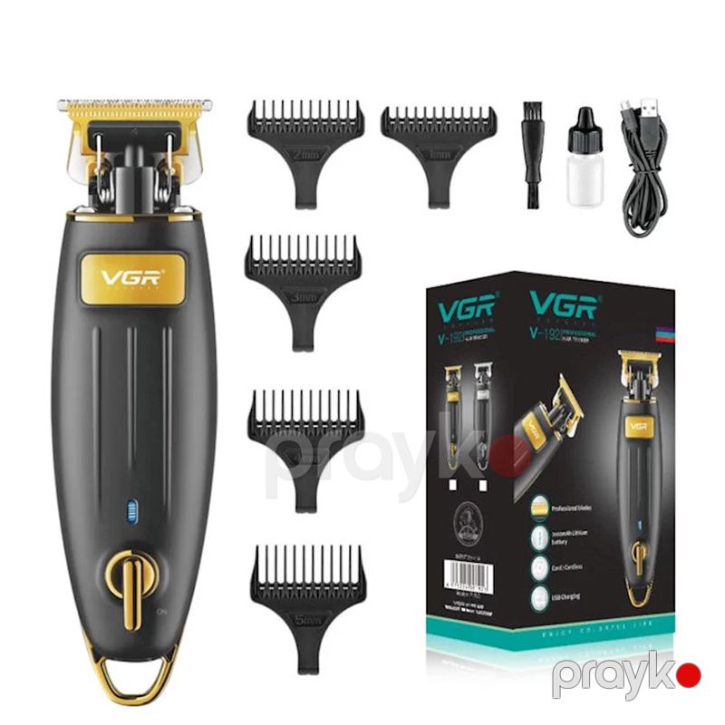 Kişilər Üçün VGR Trimmer Saç Kəsmə Makinası Professional Saç Kəsmə Makinası Təkrar doldurulan Saç Kəsmə Makinası — Usturalar, trimmerler və epilyatorlar, Bakı (5)