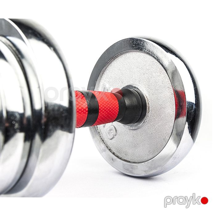 Qantel Dəsti 20kq Tənzimlənə Bilən Xrom Qantel 2x 10 kq — Fitness və simulyatorlar, Bakı (6)
