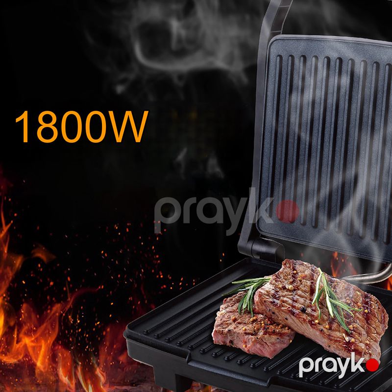 Sonifer SF-6119 Yüksək Təziqli Elektrikli Qril Toster Sandviç Biftek İzgaralar Hazırlayıcı Toster 1800W — Toster və vaflyasıcı, Bakı (4)