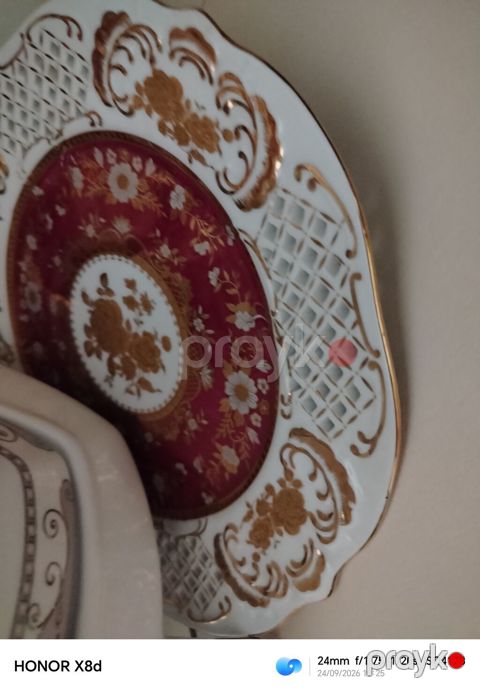Boşqablar, rəng - Ağ, Farfor — Qobu