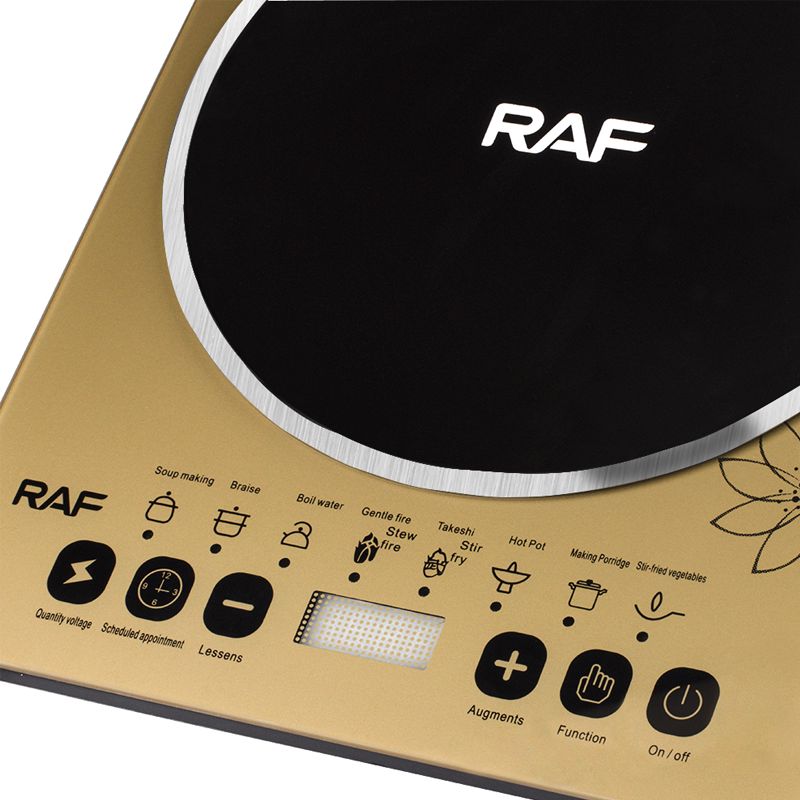 RAF R.8017 - Elektrik Soba 2000W Suya Davamlı Touch Control (Toxunma Nəzarət) Pişirmə — Plitələr, Bakı (5)