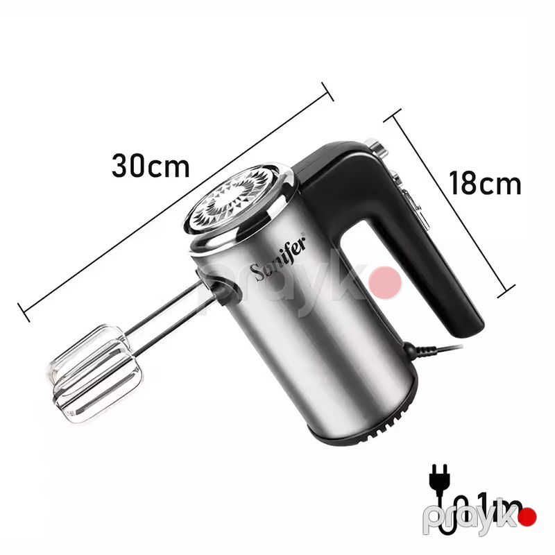Sonifer SF-7021 Çoxfunksiyalı Mikser Əl Mikseri Yumurta Çırpıcı 300W — Blenderlər, xırdalayanlar və mikserlər, Bakı (4)