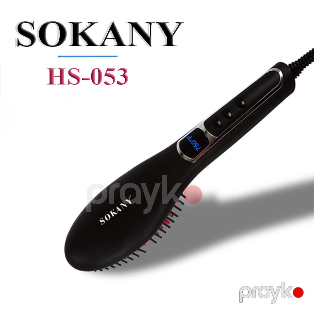Sokany HS-053 Professional Elektrikli Saç Düzləşdirici Daraq — Fən, Bakı (2)