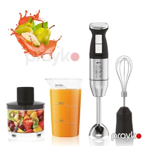 Çoxfunksiyalı blender RAF R.326 Mətbəx Blenderi 4-ü 1-də Doğrayıcı Əl Blenderi Elektrikli Mətbəx Mikseri — Bakı