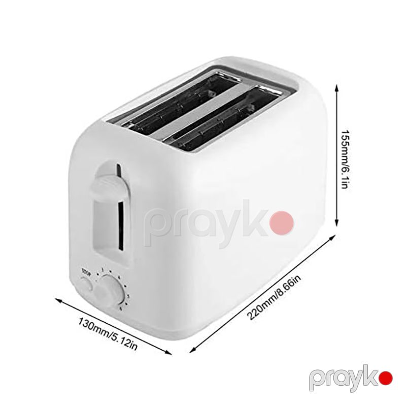Sokany HJT-022 Elektrikli Toster 2 Dilim 6 Sürətli Çörək Qızardan 700W — Toster və vaflyasıcı, Bakı (5)