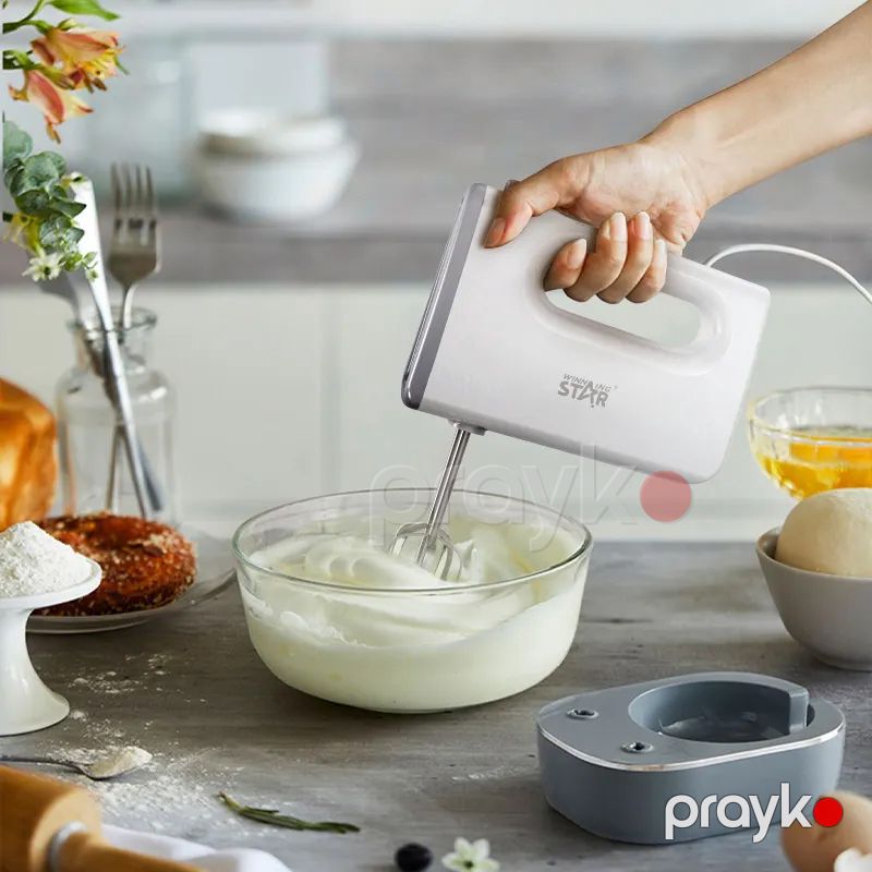 Wınnıng Star ST-5535 Çoxfunksiyalı Elektrikli Yumurta Çırpıcı Əl Mikseri 300W — Blenderlər, xırdalayanlar və mikserlər, Bakı (8)