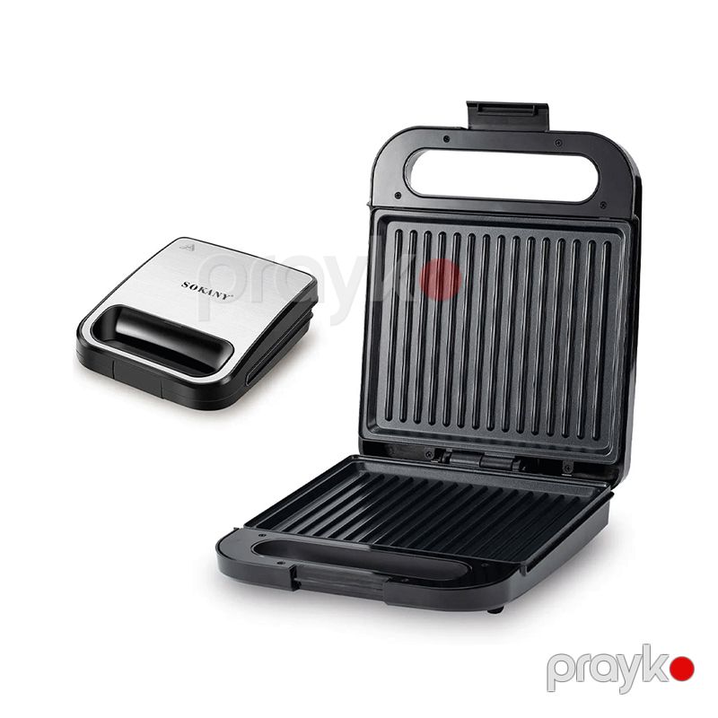 Sokany SK-BBQ-851 Çoxfunksiyalı Elektrikli Toster Sandviç Biftek İzgaralar Hazırlayıcı Toster 1400 W — Toster və vaflyasıcı, Bakı (2)