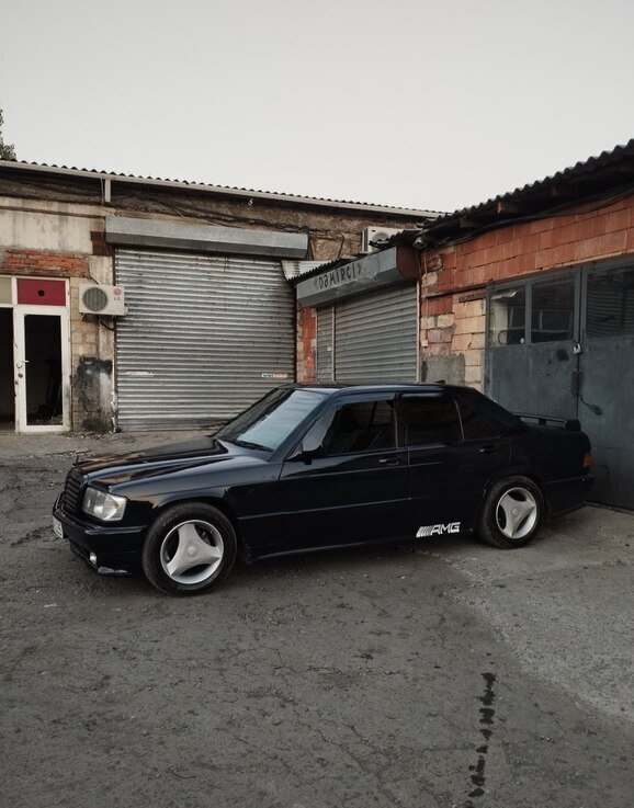 Mercedes 190, 1989 il, 456000 km 10-UH-035 — Avtomobillər, Zaqatala (10)