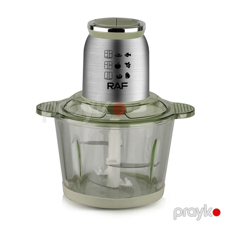 Böyük Tutuma Sahib RAF Elektrikli Blender 800W Qida Prosessoru R.7001 Çoxfunksiyalı Tərəvəz Doğrayan 3L — Blenderlər, xırdalayanlar və mikserlər, Bakı (4)