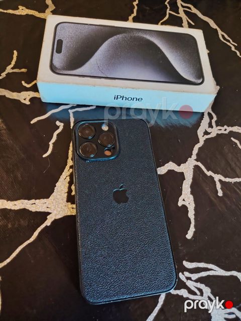IPhone 15 Pro, Black Titanium, Face ID — Bakı