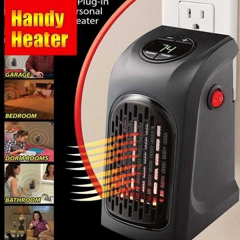 Portativ ekonomik qızdırıcı Tez İsti 400W keramika - 8-12 m2 — Mallar, Bakı (3)