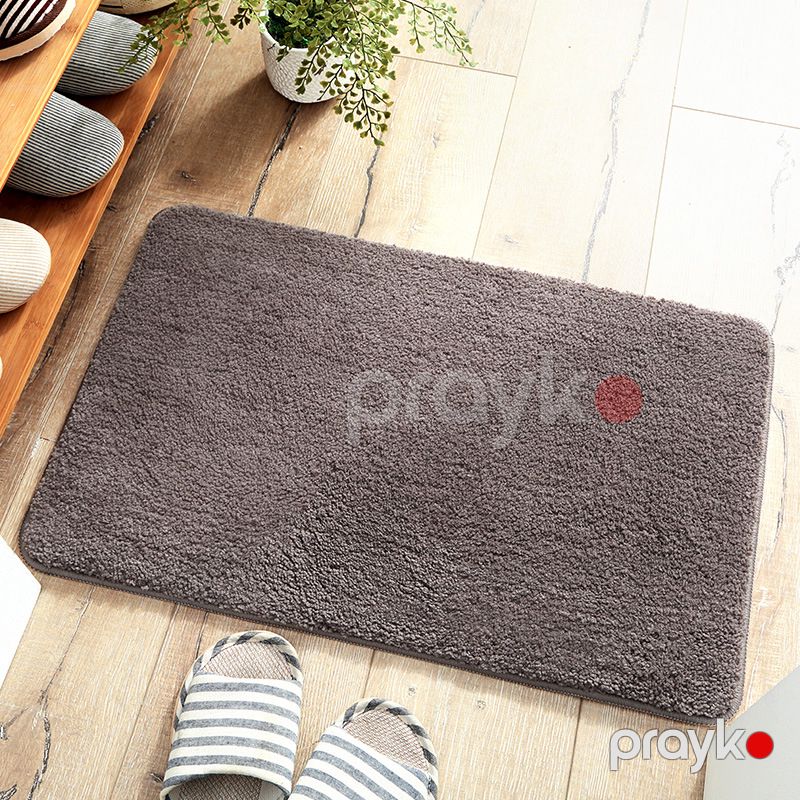 Yumşaq Mikrofiber Sürüşməyən əmici Vanna Pasxaları Hamam üçün Duş Xalçaları paspas 50x80sm ayaqaltı — Mallar, Bakı (6)