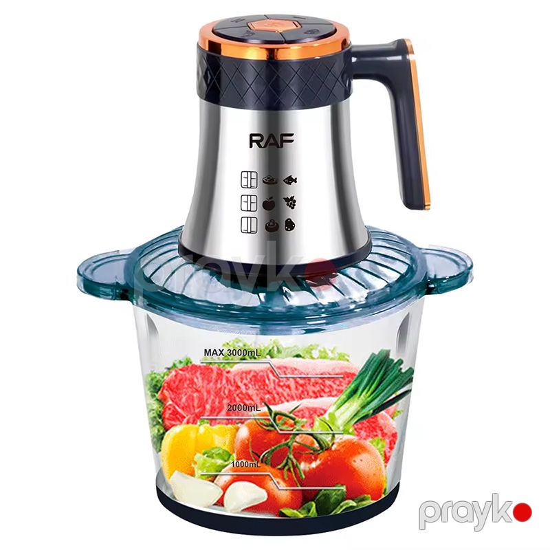 RAF R.7043 Çoxfunksiyalı Elektrikli Mətbəx Doğrayıcısı Tərəvəz Doğrayıcı 800W — Blenderlər, xırdalayanlar və mikserlər, Bakı (2)