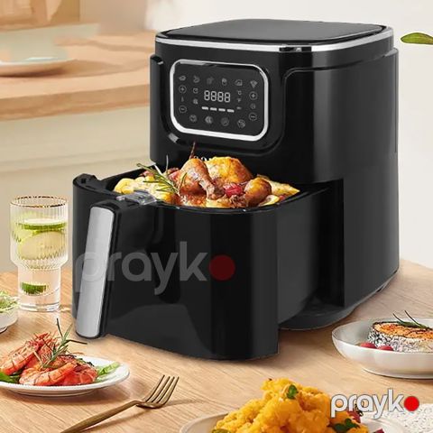 Sokany SK-8041 Elektrikli Qızartma Maşını Fritöz Böyük Tutumlu Airfryer 7L — Bakı