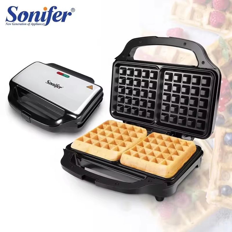 Sonifer SF-6057 Çoxfunksiyalı Elektrikli Vafli Hazırlayan Toster 900W — Toster və vaflyasıcı, Bakı (4)