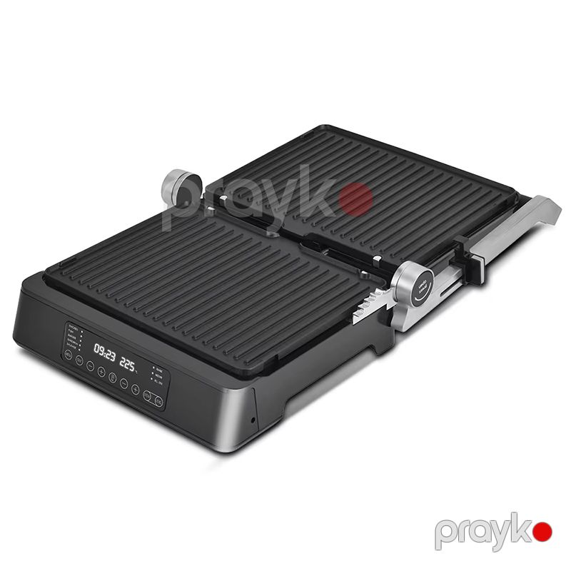 Rəqəmsal RAF Steak Machine & Grill Toster R.535 1800 Vatt 220v 50Hz Gümüş Yapışmayan Örtüklü Metal Qril Toster — Toster və vaflyasıcı, Bakı (3)