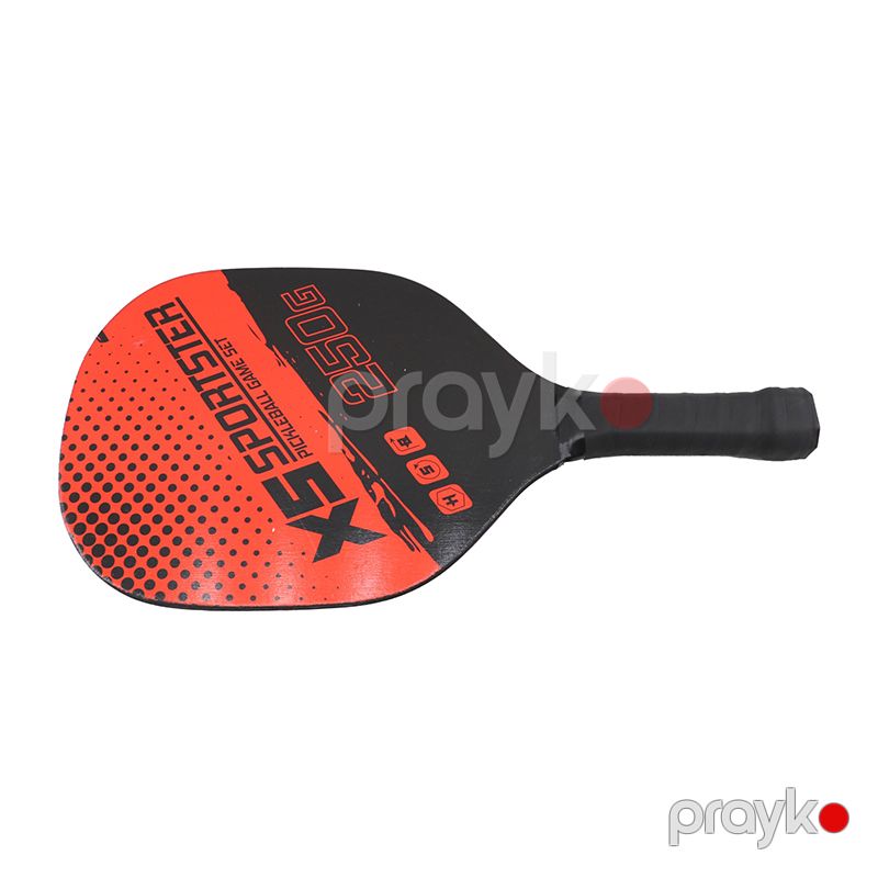 Pickleball Raketi Qırmızı Pickleball Paddle Set Taxta Pickleball Raketleri 4 Top Çanta Qapalı və Açıq Hava Tennisi — İdman, hobi, istirahət, Bakı (6)