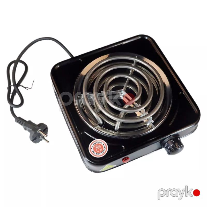 Wolf Elektrikli Qızdırıcı Pilitə Tək Bobinli Kamp Sobası 1000W — Plitələr, Bakı (4)
