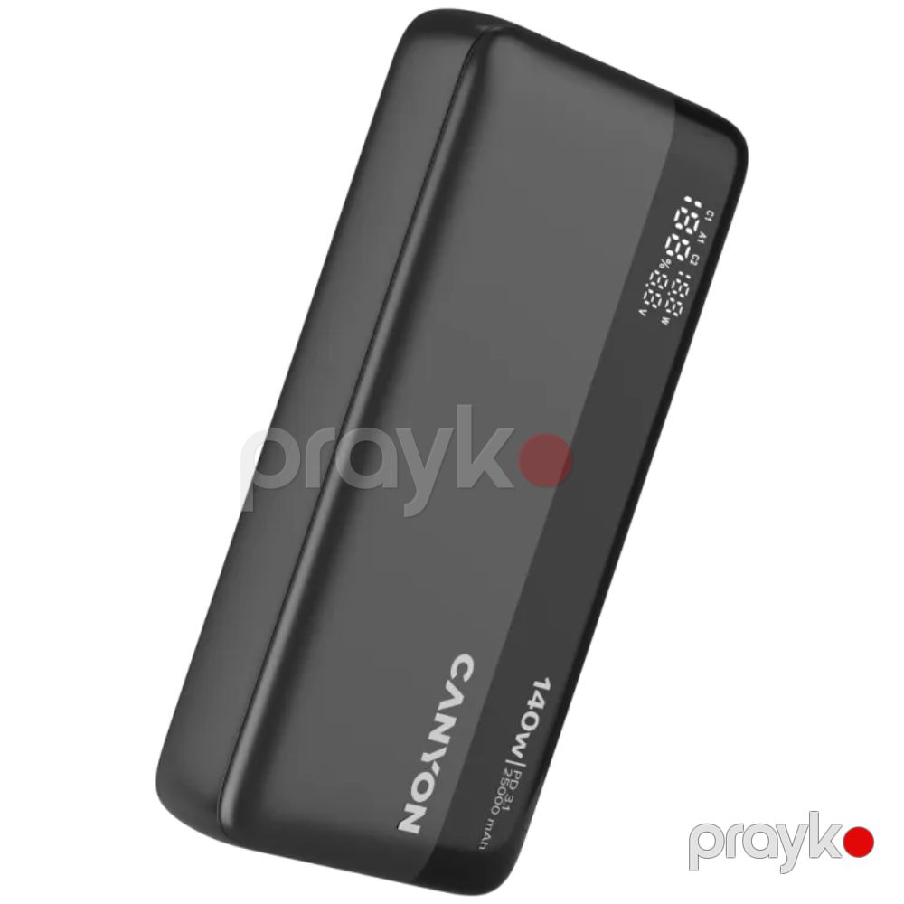 Power Bank Canyon OnPower 240 140W 25000 mAh CNS-CPB240 Dark Grey — Powerbank-lər, Bakı (3)