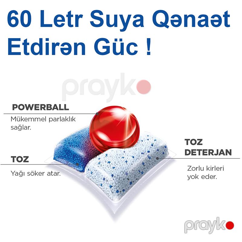 Finish Quantum Max 85 Ədəd Qabyuyan Maşın Üçün Finish Tabletlər Bulaşık Makinesi Tableti — Mallar, Bakı (4)