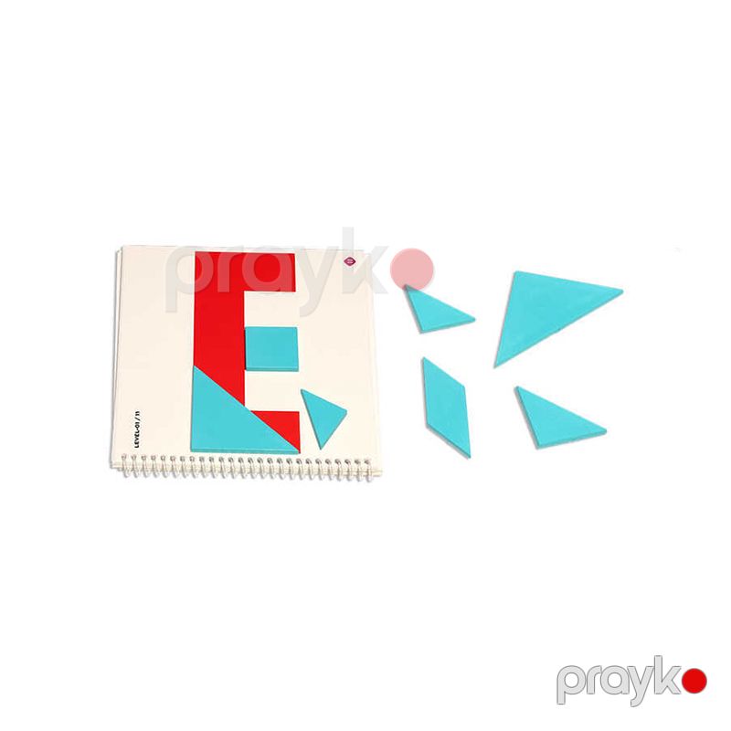 Zet Zeka Kare Tangram Oyunu 7 Parçalı Öyrədici Riyazi Həndəsi Oyun Kare Tangram — İdman, hobi, istirahət, Bakı (2)