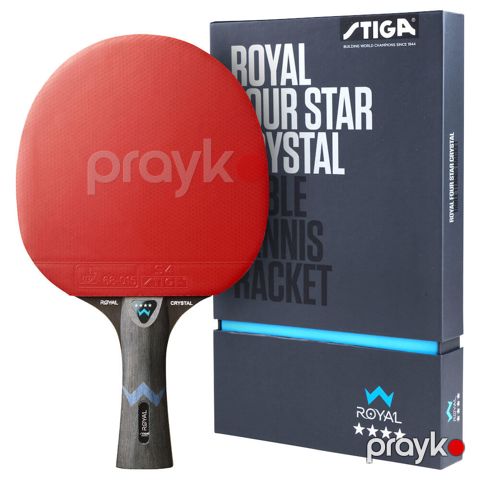 Raketka masaüstü tennis üçün Stiga Royal Four Star Crystal, mavi — Bakı