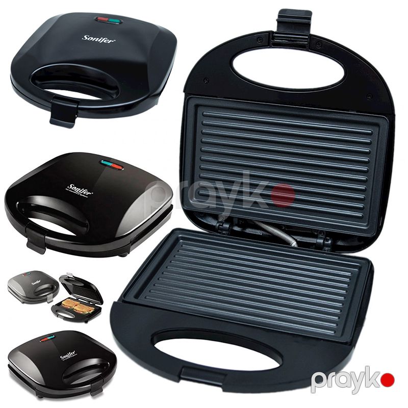 Sonifer SF-6046 Kiçik Mətbəx Tosteri 220v Istiliyə Davamlı Qızardıcı Qril Toster Mini Sendviç Hazırlayıcı — Toster və vaflyasıcı, Bakı (5)