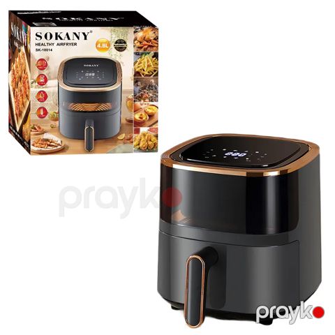 Sokany SK-10014 Çoxfunksiyalı Hava Fritöz-Fritöz 4,8 Litr 1300 Vt Aerogril 4.8L Sokany SK-10014 — Bakı