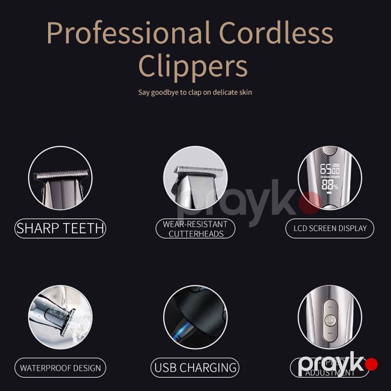Moehair MO-8063 - Trimmer Doldurula Bilən Elektrikli Saç Kəsicisi Professional Saç Qırxan Maşın — Usturalar, trimmerler və epilyatorlar, Bakı (6)