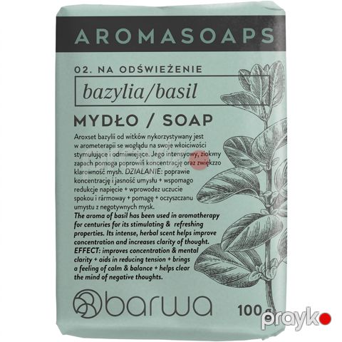 Bərk sabun Barwa Aroma Soaps Basil, 100 q — Bakı