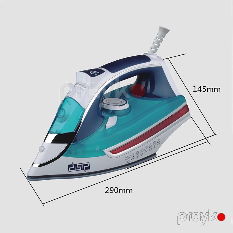 DSP Elektrikli Professional Buxarlı Ütü 2000W Gücə Məxsus Davamlı Buxar Özelliyi Seramik Ütü 220-240V 50/60Hz — Ev texnikası, Bakı (8)