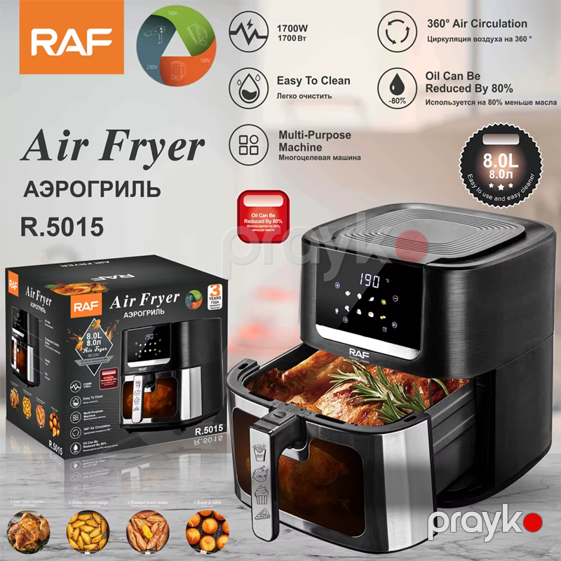 RAF R.5015 - Güclü Performans və Büdcəyə Uyğun Sərfəli Mətbəx Fritürü 8litr — Digər mətbəx texnikası, Bakı (6)