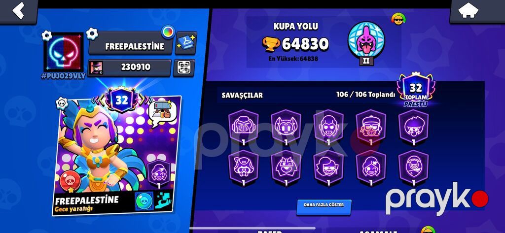 Brawl Stars hesabı – yüksək inkişaflı və zəngin kontentli Əsas — Uşaq geyimi, Güzdək (6)