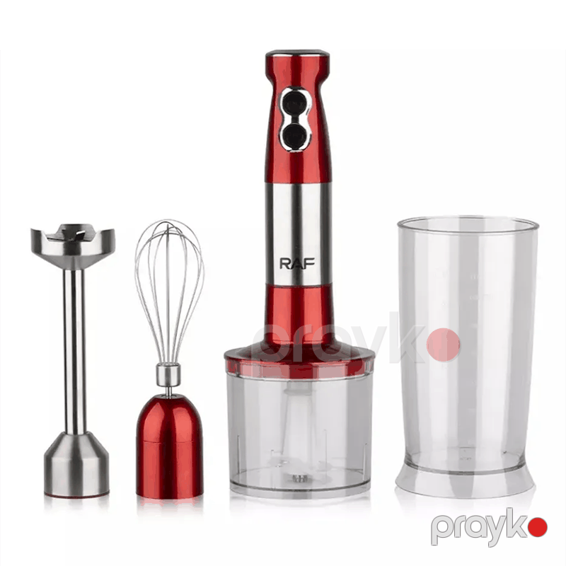 Dəyişən Sürətli Peşəkar RAF İmmersion Blender 1000W Gücündə 4-ü1 Arada Əl Blender Dəsti Paslanmayan Polad Turbo Blender — Blenderlər, xırdalayanlar və mikserlər, Bakı (2)