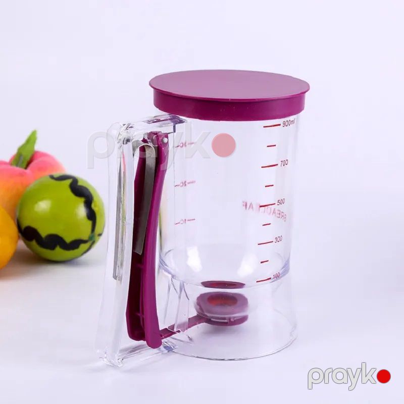 Tort Xəmiri Paylayıcı Tort, Keks, Vafli Xəmir Dispanseri 900 Ml Qida üçün təhlükəsiz Klapan Ölçmə Qabı — Qablar və mətbəx əşyaları, Bakı (7)