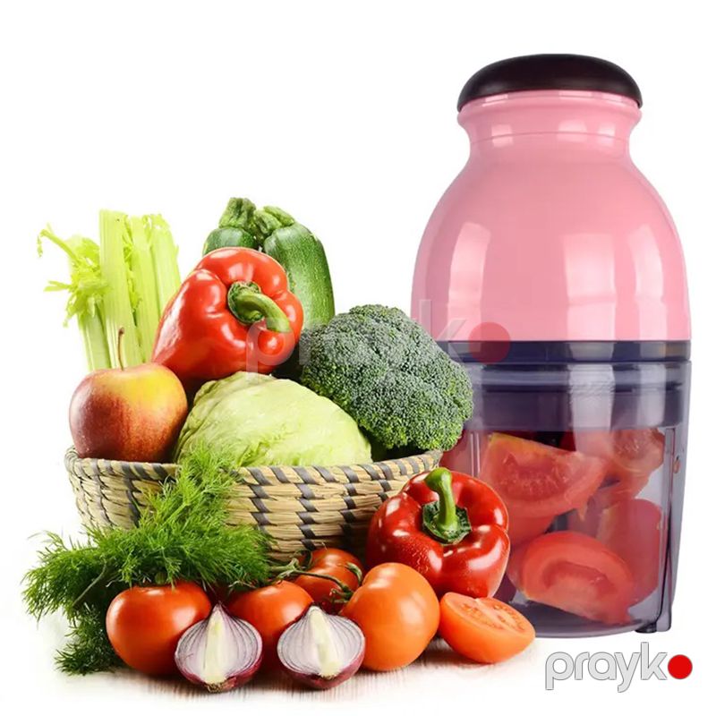 Çoxfunksiyalı Protativ Tərəvəz Doğrayıcısı 600Ml Tutum Güclü Uşaq Qida Kəsici Stand Mikser Tərəvəz Ət Doğrayıcı — Blenderlər, xırdalayanlar və mikserlər, Bakı (3)