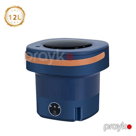 Mini Qatlanan Portativ Paltaryuyan 12L Maşınlar Santrifüj Quruducu ilə Mini Qatlanan Vedrə Paltaryuyan Maşın — Bakı