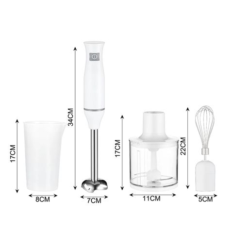 RAF R.298 4-ü 1-də Paslanmayan Polad Əl Blenderi Çoxfunksiyalı Portativ Əl Blenderi — Kitchen appliances