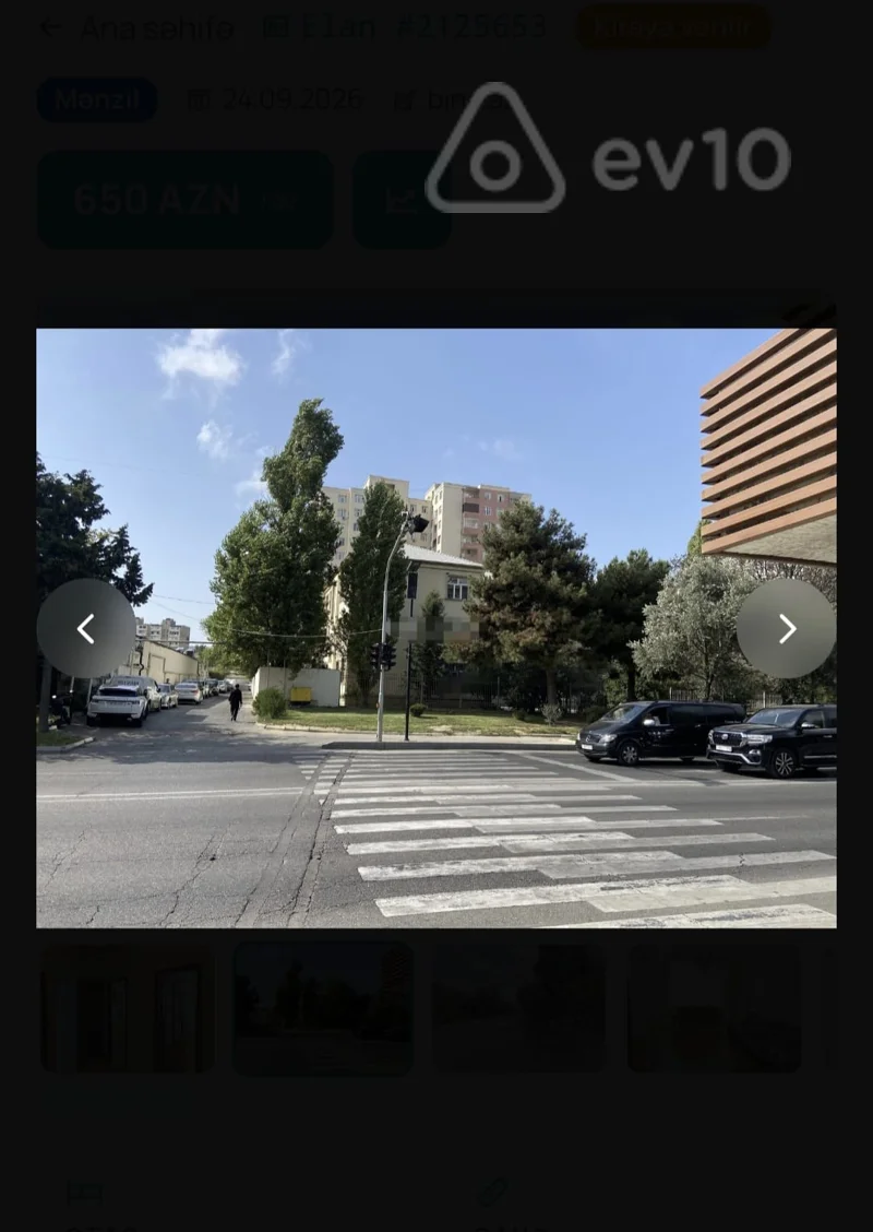 2 otaqlı mənzil, 80 m², Cəfər Xəndan — kirayə — Mənzil, Bakı (8)