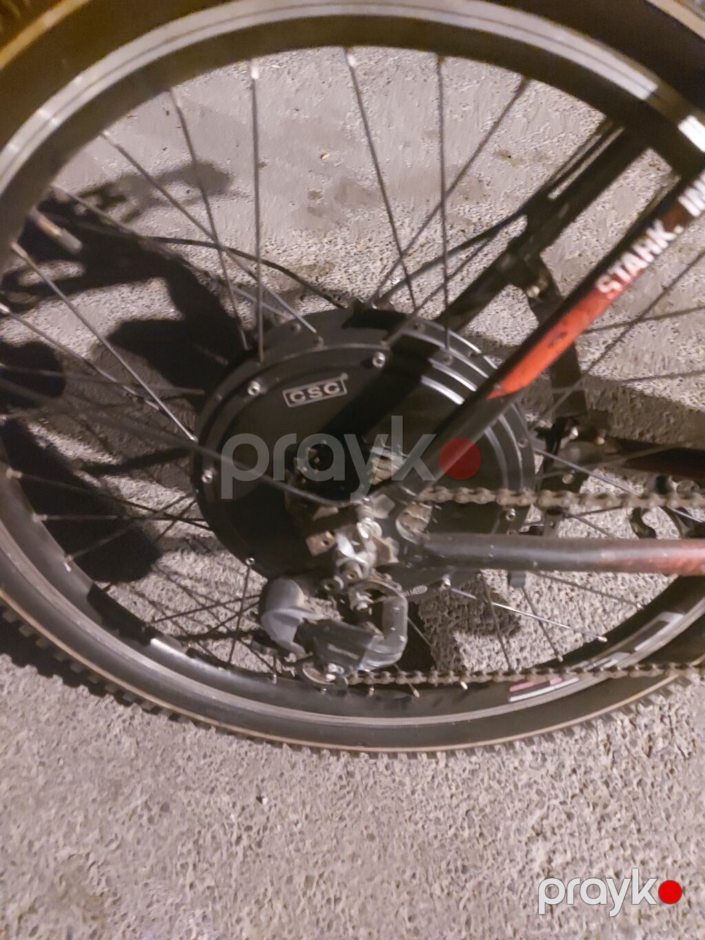 1000 vatliq elektirikli velosped Görnürdə prablem yoxdu adaptırı opşu — Elektrik velosipedləri, Bakı (2)