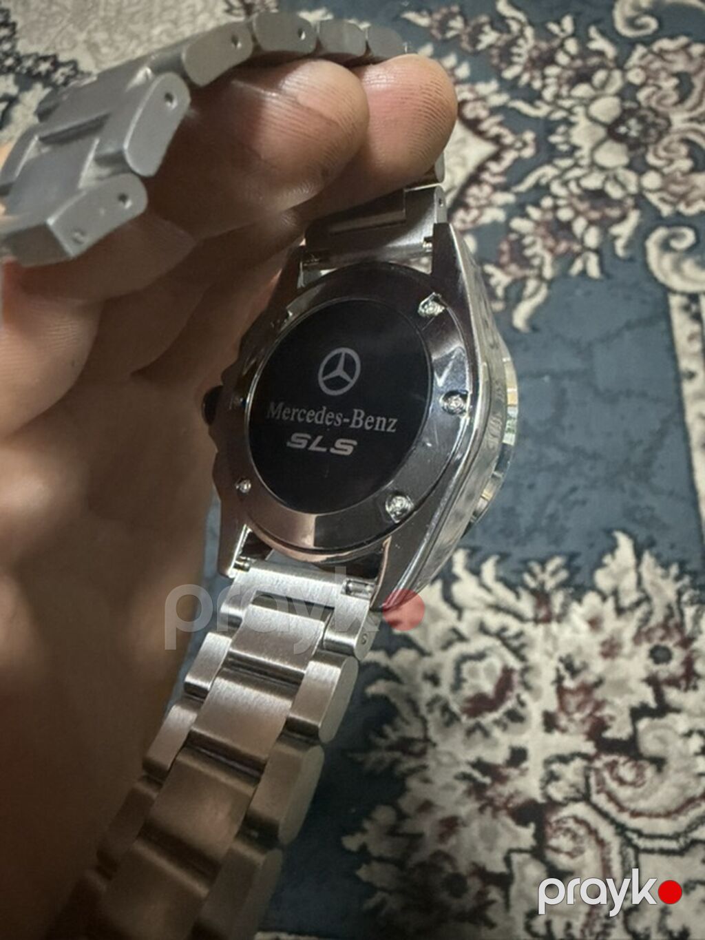 Mercedes‑Benz SLS temalı qol saatı - Korpus və qolbaq: tam metal — Qol saatları, Bakı (2)