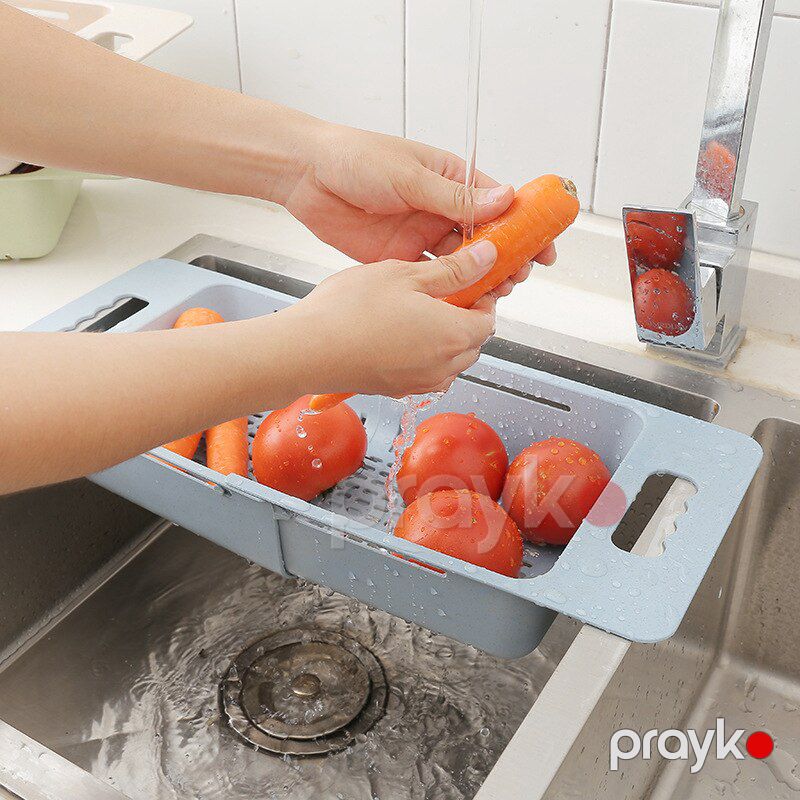 4 Rəngli Mətbəx Lavabo Drenaj Rafı Meyvə Saxlama Drenaj Rəfi Mesh Sink Organizer Plastik Lavabo Drenaj Səbətləri — Qablar və mətbəx əşyaları, Bakı (2)
