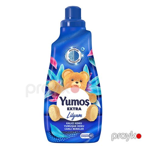Yumoş Extra Konsantre Çamaşır Yumuşatıcısı Lilyum 1440 ML 60 Yıkama Geyim Yumuşadıcı Ətirli — Bakı