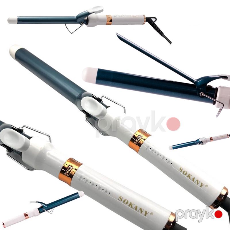 Sokany Tənzimlənən Temperaturlu Professional Saç Feni Sokany SK-674 Buruq Fen diametri 25 mm metal Buruq Ütü — Fən, Bakı (5)