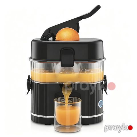 DSP Auto Lift Sitrus Şirəsi Sıxan – 800 ml Stəkan və Pulpa Filtrli İkiqat Konuslu Elektrikli Portağal Limon Şirəsi Sıxan KJ-1095 — Bakı