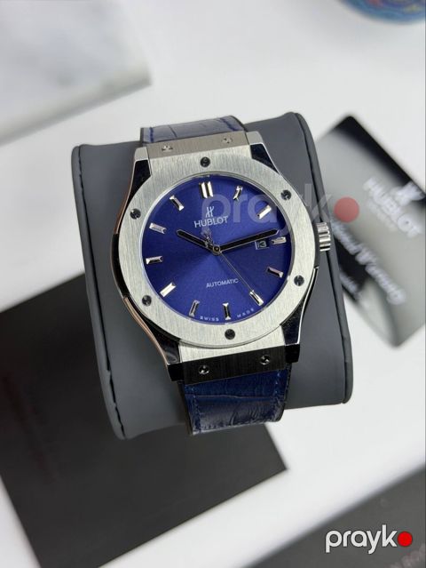 Hublot Classic Fusion Automatic – mavi siferblatlı, İsveçrə istehsalı — Bakı