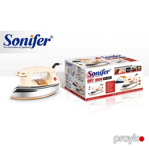 Sonifer Daş ütü SF-9022 Avtomatik 1000W Quru Dəmir Ütü Tənzimlənən ağır ütü 220V — Bakı