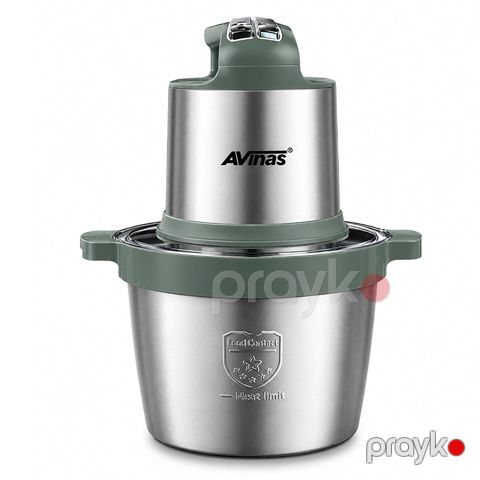 Avinas AV-1387 Doğrayıcı 4000W Güc 7.5 Litr Tutumlu Qab 3 Sürətli Doğrayıcı — Bakı