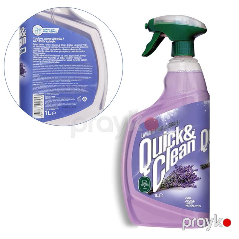Çam Yağı & Sirkeli Çok Amaçlı Banyo Yüzey Temizleyici - 1lt Limon Yağı Lavanta Yağı Portakal Yağı Formülasyonlu Köpük Trigger Formlu — Mallar, Bakı (6)